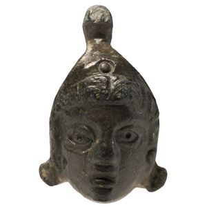 Roman Bronze Head of Mithras