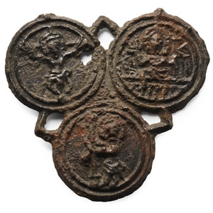 Medieval Dutch Pewter Holy Blood Of Wilsnack Pilgrims Badge
