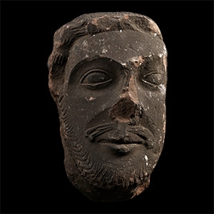 Post Medieval Red Sandstone Corbel Head
