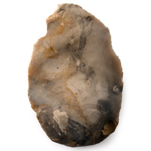 Very Large French Stone Age Mousterian Levallois Flint Knife