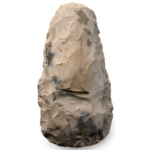 French Stone Age Flint Axehead