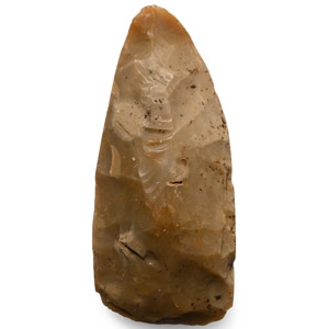 French Stone Age Flint Axehead