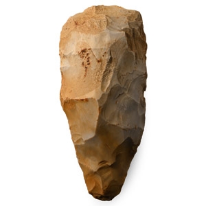 French Stone Age Flint Axehead