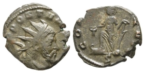 Aureolus, Romano-Gallic Usurper, BI Antoninianus.