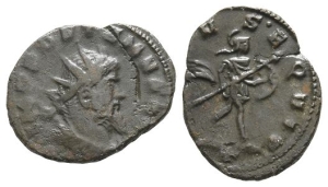 Aureolus, Romano-Gallic Usurper BI Antoninianus.