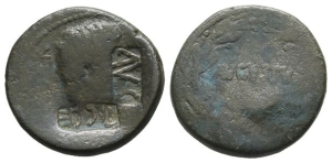 Augustus AE 25mm of Uncertain Mint, Asia Minor.