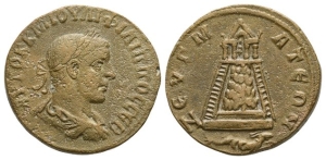 Philip II AE 29mm of Zeugma, Commagene.