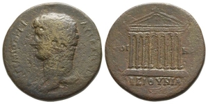 Hadrian AE 34mm of Koinon of Bithynia.