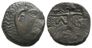 Eastern Arabia, Mleiha. Imitative Abiel BI Tetradrachm.