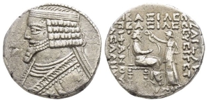 Kings of Parthia, Phraates IV AR Tetradrachm.