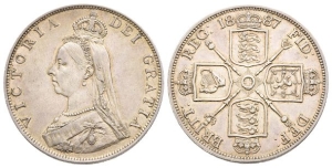 Great Britain. Hanover, Victoria AR Double Florin.
