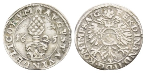 German States. Free City of Augsburg, Ferdinand II AR 2 Kreuzer.