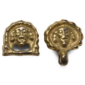 Viking Silver-Gilt Belt Mount Group