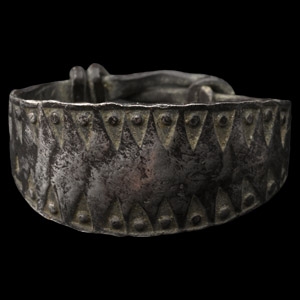 Viking Silver Stamped Ring