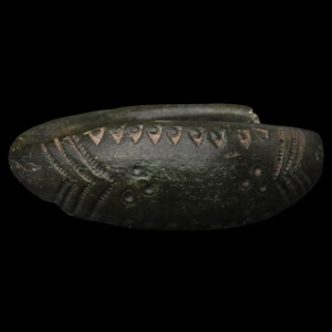 Viking Bronze Decorated Ring