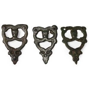 Viking Bronze Odin with Ravens Mount Group