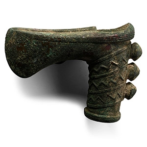Elamite Decorated Bronze Axehead