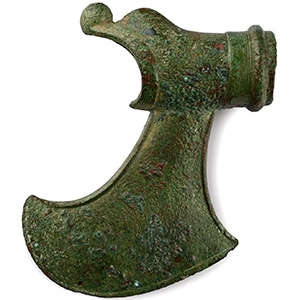 Elamite Decorated Bronze Axehead