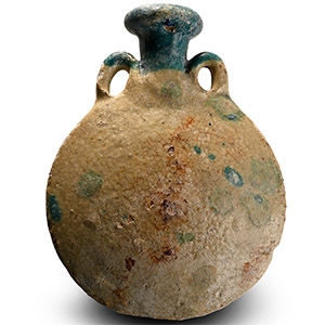 Parthian Blue Glazed Water Vessel