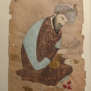 Persian Portrait of a Bearded Man