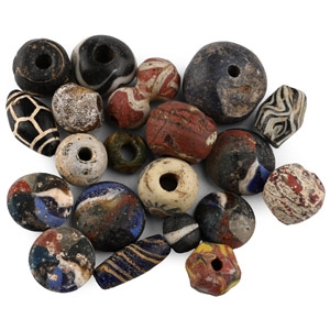 Roman and Later Glass Bead Group