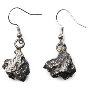Campo Del Cielo Meteorite Earrings