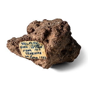 Mount Teidi Volcano Brown Lava Bomb