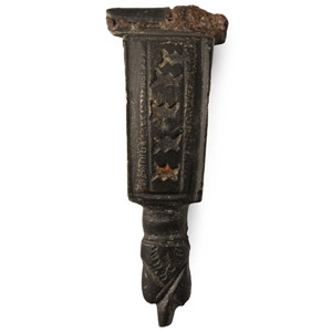 Romano-British Bronze Bow Brooch with Bird Terminal