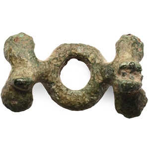 British Celtic Bronze Upavon Type Brooch