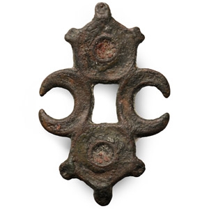 Romano-British Composite Lunar Type Plate Brooch