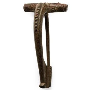Romano-British Decorated Bronze Dolphin Brooch
