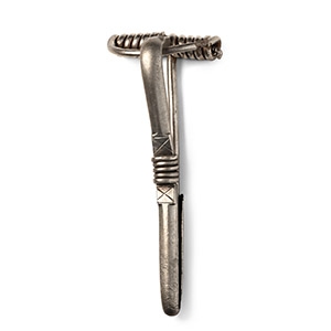 Roman Silver Bow Brooch