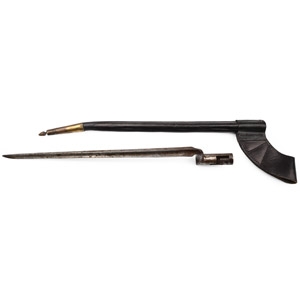US Confederate Bayonet with Scabbard