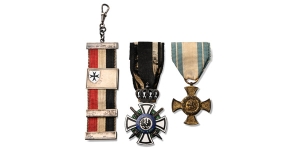 Group of Three [3] German Military and Other Medals.