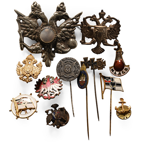 German Military Pin and Badge Collection