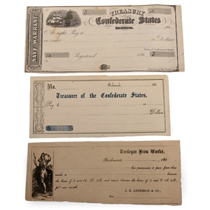 United States Confederate Paper and Document Group
