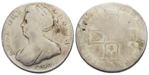 Great Britain. Stuart, Anne AR Crown.