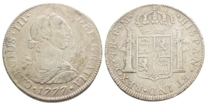 Mexico (New Spain). Carlos III, King of Spain AR 4 Reales.