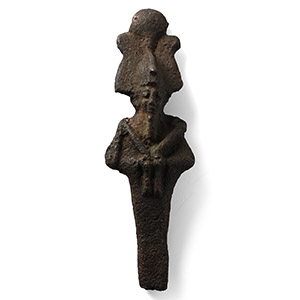 Egyptian Bronze Osiris Statuette