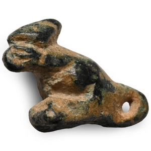 Roman Bronze Mouse Statuette