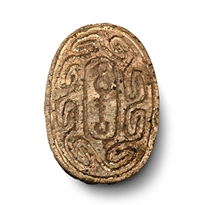 Egyptian Faience Scarab