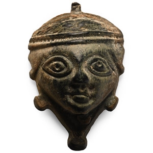 Roman Bronze Lock Fitting with Face