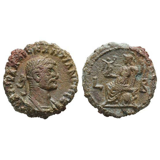 Diocletian BI Tetradrachm of Alexandria, Egypt.