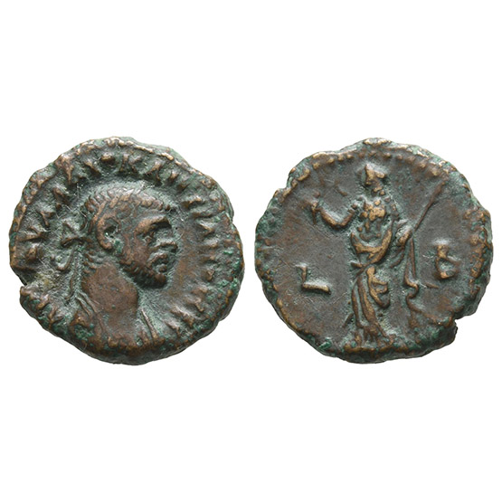 Diocletian BI Tetradrachm of Alexandria, Egypt.