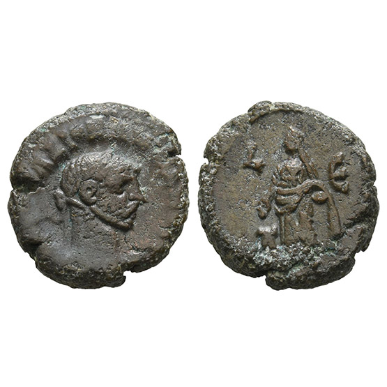 Diocletian BI Tetradrachm of Alexandria, Egypt.
