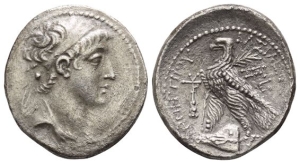 Seleukid Empire, Demetrios II Nikator AR Tetradrachm.