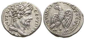 Septimius Severus AR Tetradrachm of Laodicea ad Mare, Seleucis and Pieria.