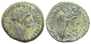 Trajan AE 25mm of Laodicea, Seleucis and Pieria.