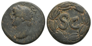 Nero AE As of Antioch, Seleucis and Pieria.