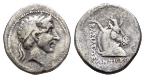 Seleukid Empire, Antiochos I Soter AR Drachm.